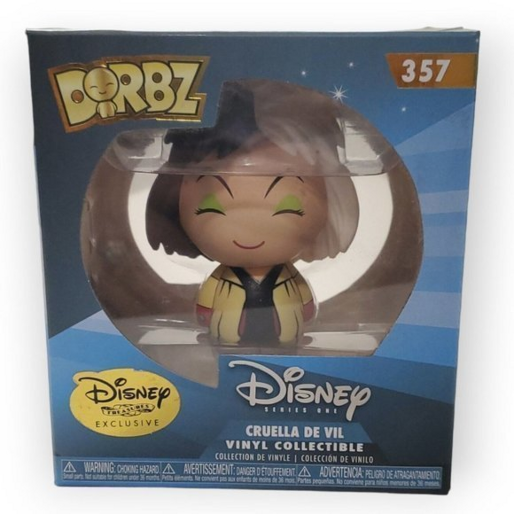 Funko Dorbz! - Disney 101 Dalmatians - #357‎ Cruella de Vil (Disney Treasures)